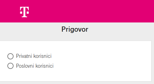 T-com prigovor